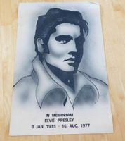 Neue Fundschätze - Kunst Elvis Presley  - Zeichnung signiert