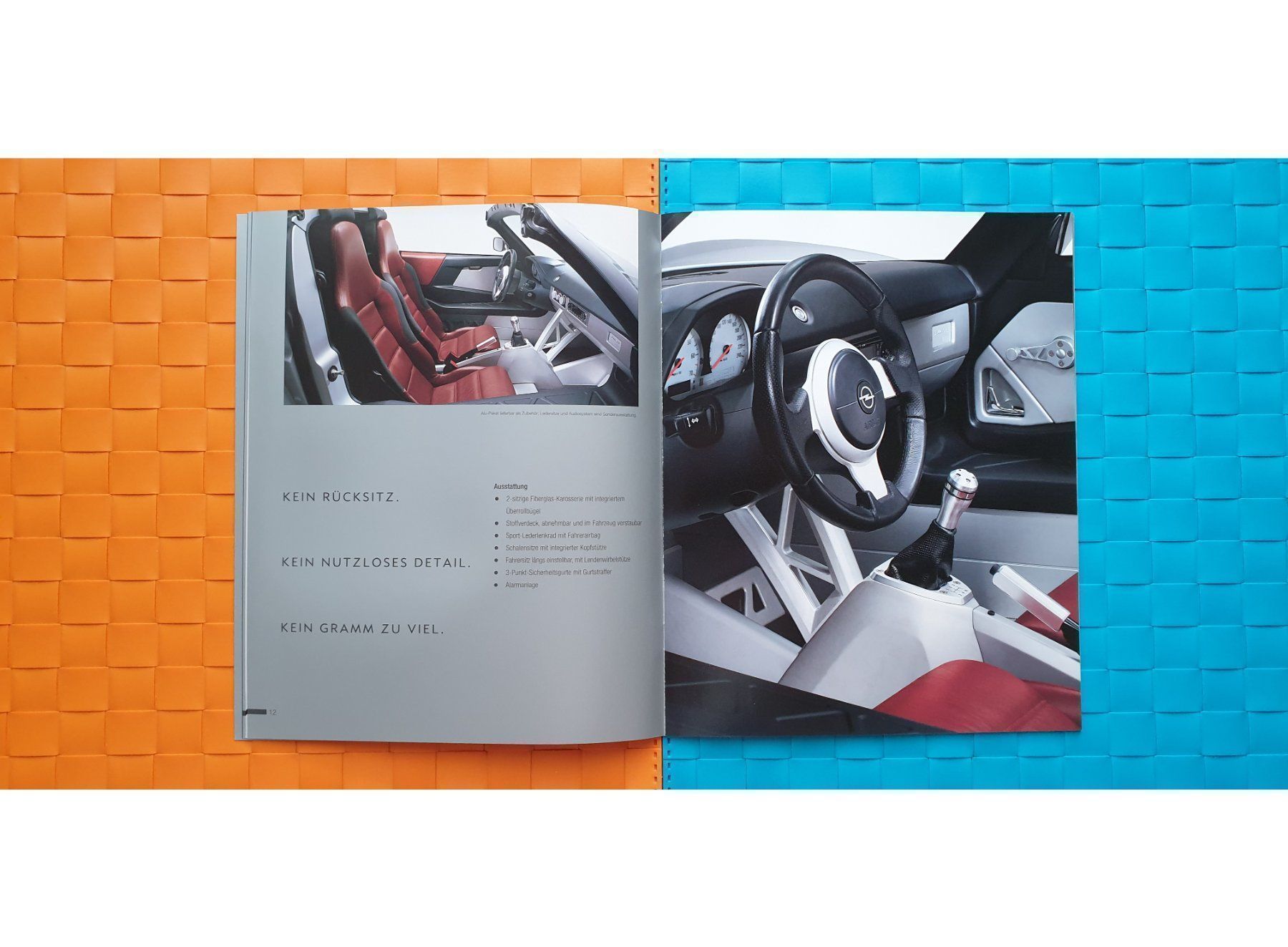 Zeitschriften & Magazine: OPEL SPEEDSTER 2.2 16V - Prospekt / Katalog – Gebraucht aus Viganello von CARLiteratur 4