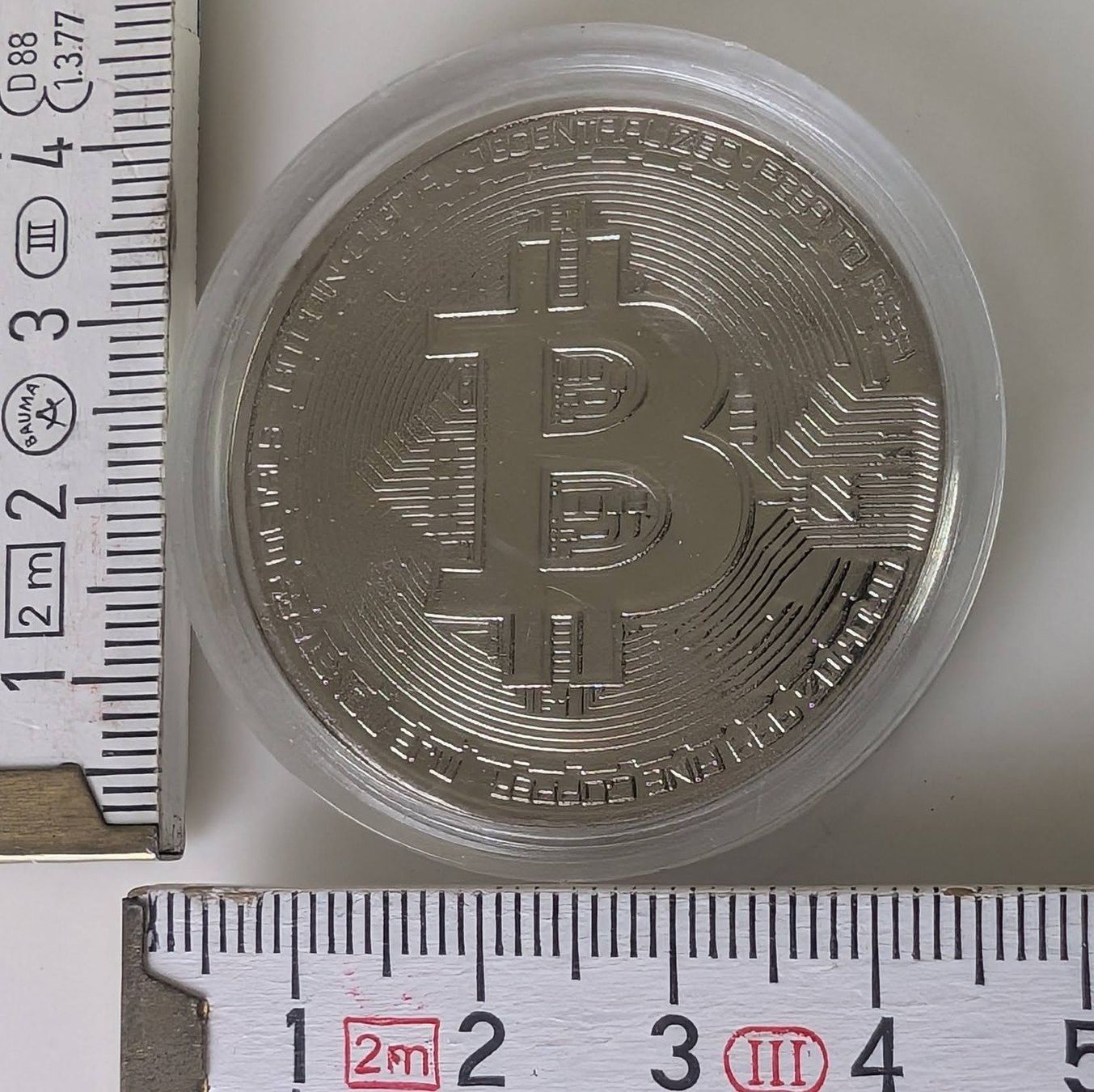 Tutti le monete: silbrige Bitcoin Münze, Neu! – Nuovo (secondo la descrizione) da Zürich venduto da axolottchen 6