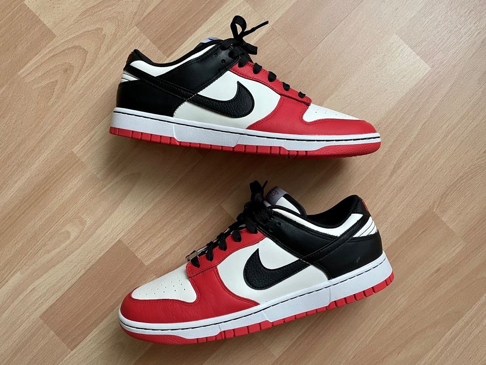 Nike Dunk Low EMB NBA Chicago EU 46 US 12 Kaufen auf Ricardo