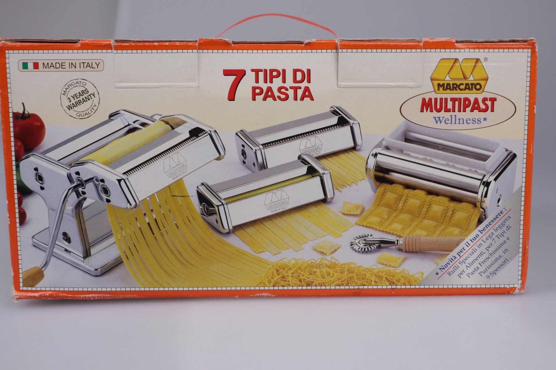 Appareils de cuisine: MARCATO Pastamaschine 7 Sorten – D'occasion à Volketswil par brockipfannenstil