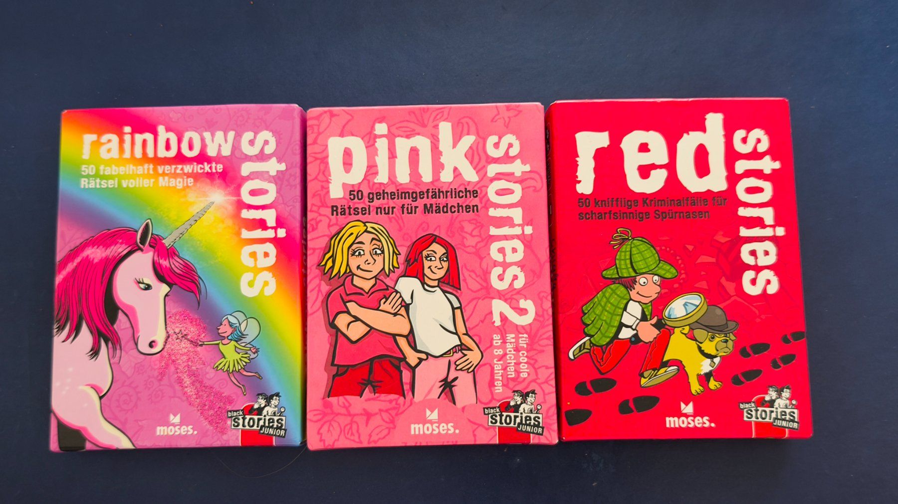 Spiele: Red/Pinkt/Rainbows stories – Gebraucht aus Hohenrain von mr10