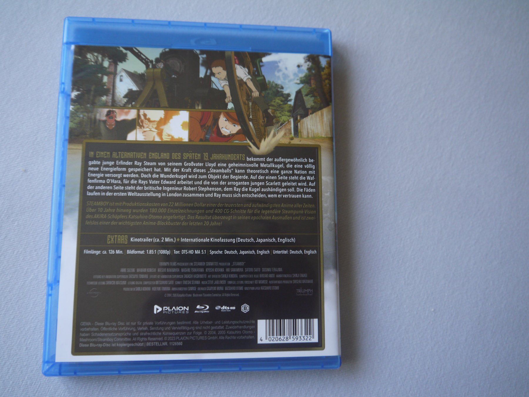 Tutti i DVDs: STEAMBOY(2004) - anime – Usato da Hagendorn venduto da Blaf 1