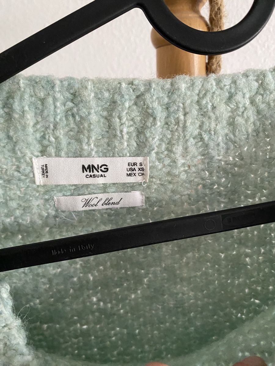 Mango Pulls & Sweat-shirts: Pullover MNG mintgrün Grösse S guter Zustand – D'occasion à Basel par val_t8jm 1