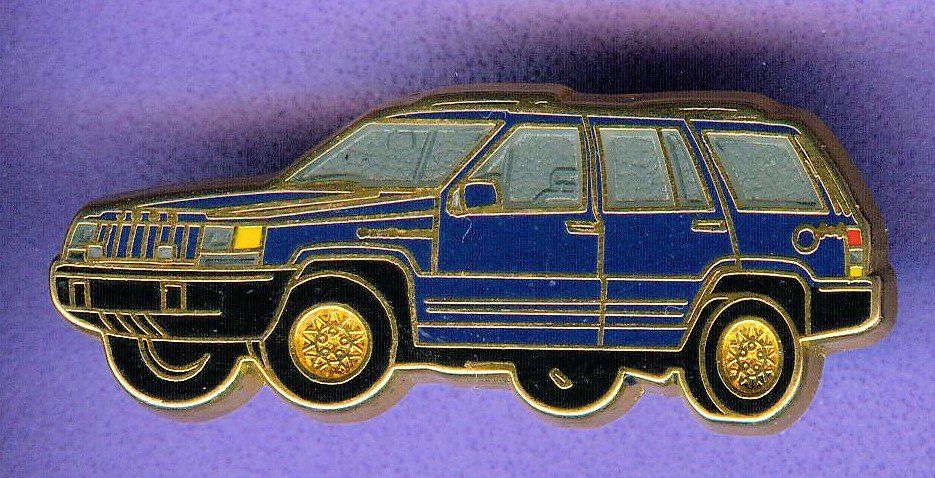Jeep Placchette & Badge: JEEP Grand Cherokee  blau – Usato da Winterthur venduto da Sammleroase