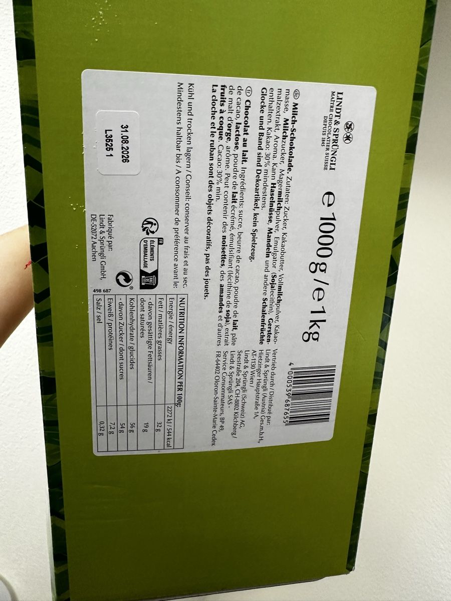 Lindt Cibi & Specialità: Lindt Gold Bunny 1Kg – Nuovo e nell'imballaggio originale da Winterthur venduto da WertvollesAngebot 4