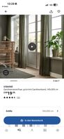 Ikea STENFRÖ Vorhänge 6x in Grün & 2x in Beige
