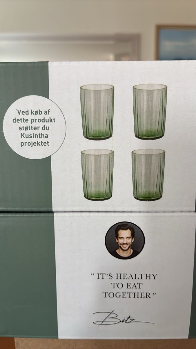 Bicchieri: Bitz Trinkgläser Set 4 Stück, neu – Nuovo e nell'imballaggio originale da Bettlach venduto da Brissoni