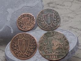 Canton St. Gall ? Kreuzer/ 1 Batz ? ((1726)) (Extrême Rare)