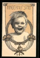 Zürich, Kinderhilfstag 1913, lachendes 