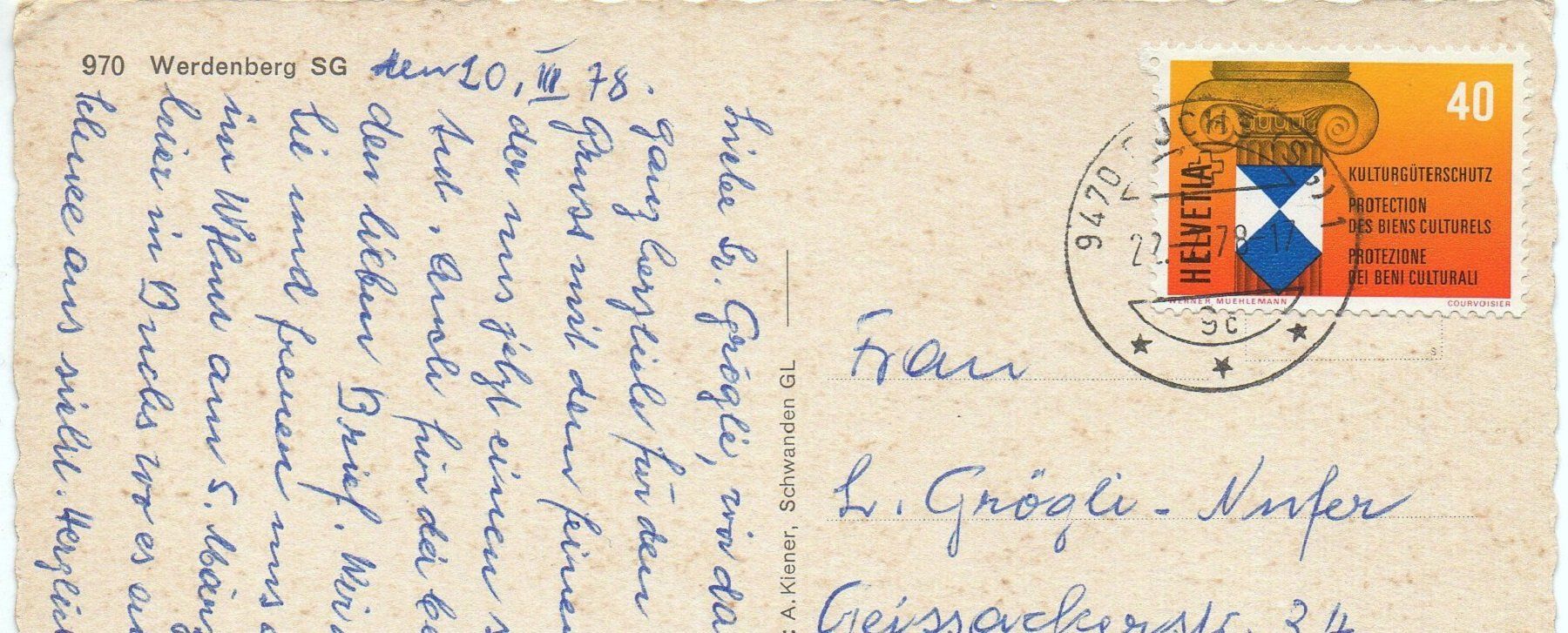 Cartes postales: BUCHS-WERDENBERG – D'occasion à Jona par philajona 1