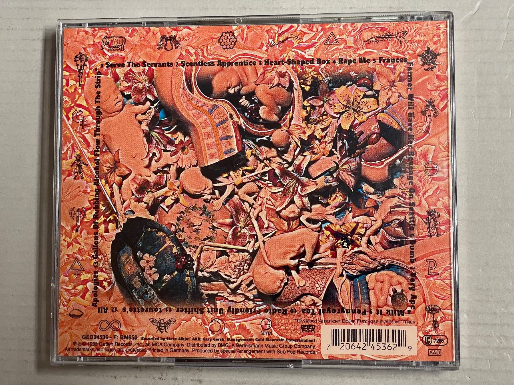 CD: Nirvana – In Utero - Grunge / Alternative – Usato da Muri b. Bern venduto da AdidasCollector 4