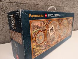 Puzzle antike Weltkarte - 6000 Teile
