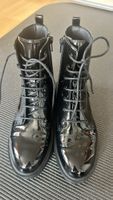 Bottes GEOX vernies noires femme taille 38.5 bon état