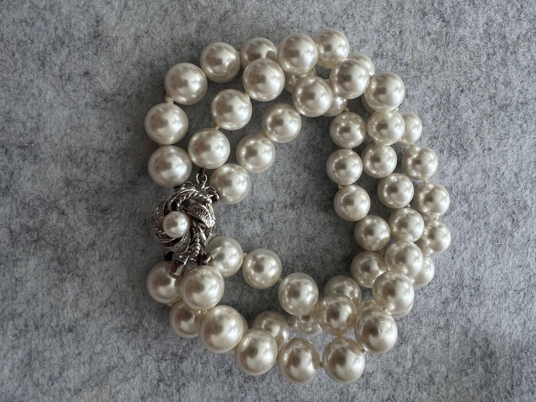 Bracciali & Braccialetti: Perlenkette 3-reihig Vintage – Usato da Uznach venduto da Ya_x7x6 3