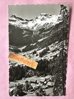 Adelboden. Dorfpartie mit Schwimmbad. Steghorn u.Wildstrubel