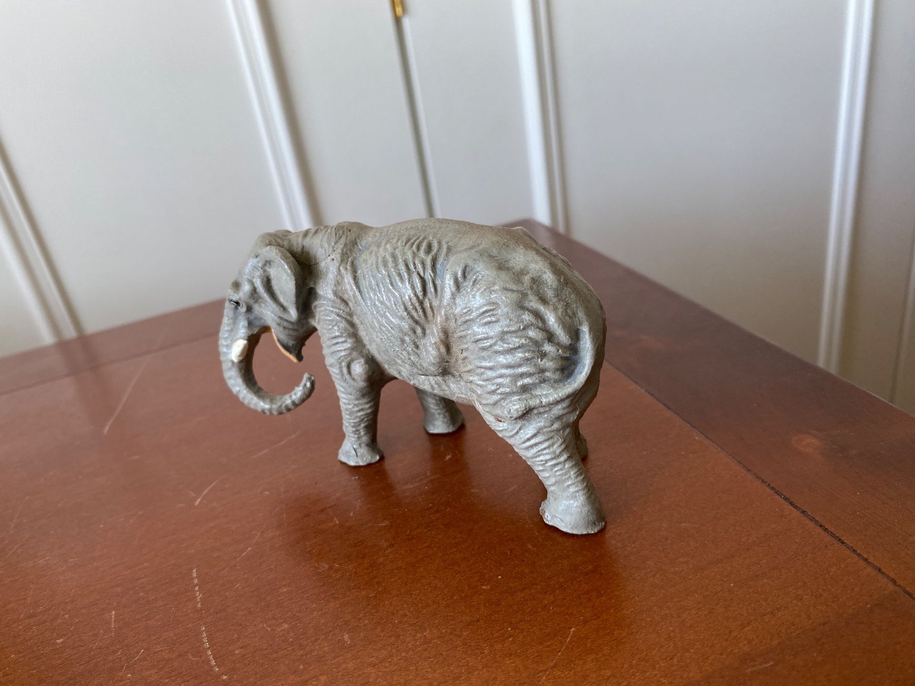 Elastolin Spielzeuge: Elefant - altes Elastolin Lineol Massetier wunderschön 11cm – Gebraucht aus THERWIL von Fcbbasel 2