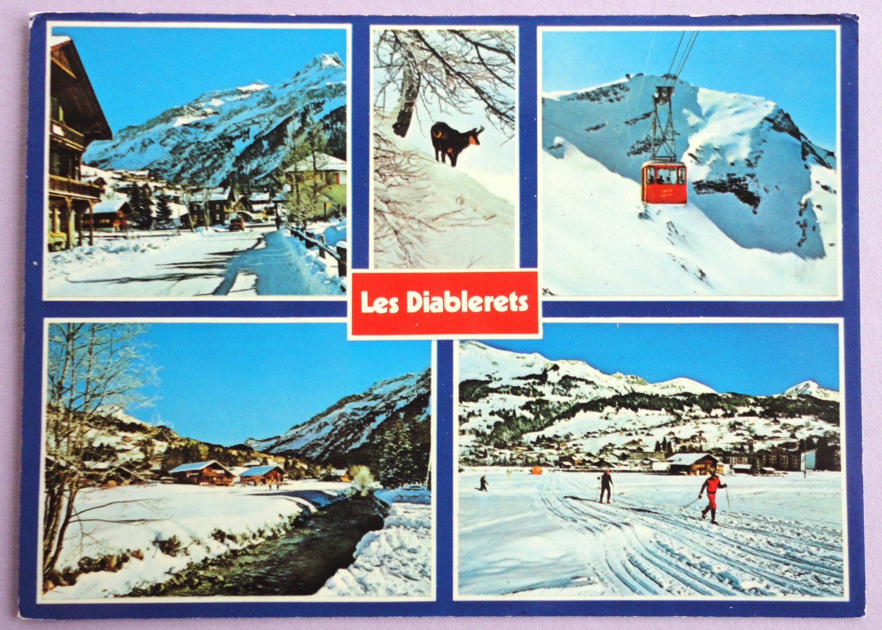 Cartoline postali: Les Diablerets, alt. 1155 m – Usato da Fétigny venduto da Billy2miny
