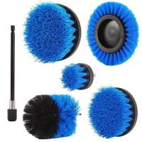Reinigung Bürste Kit Rundbürste Blau