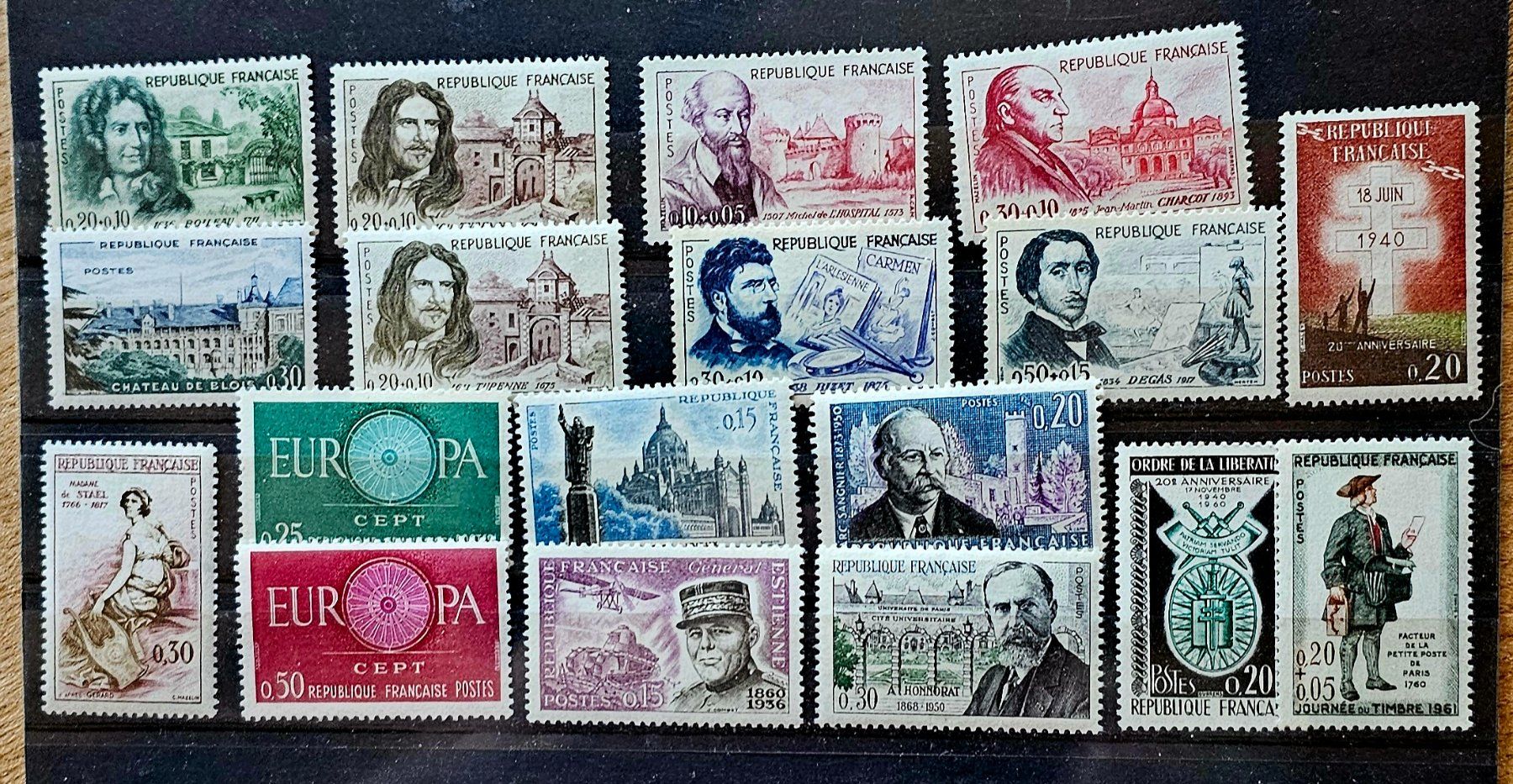 Tous les timbres: FRANCE anciens  neufs ** – Neuf (Voir description) à Les Valettes par Nuba1