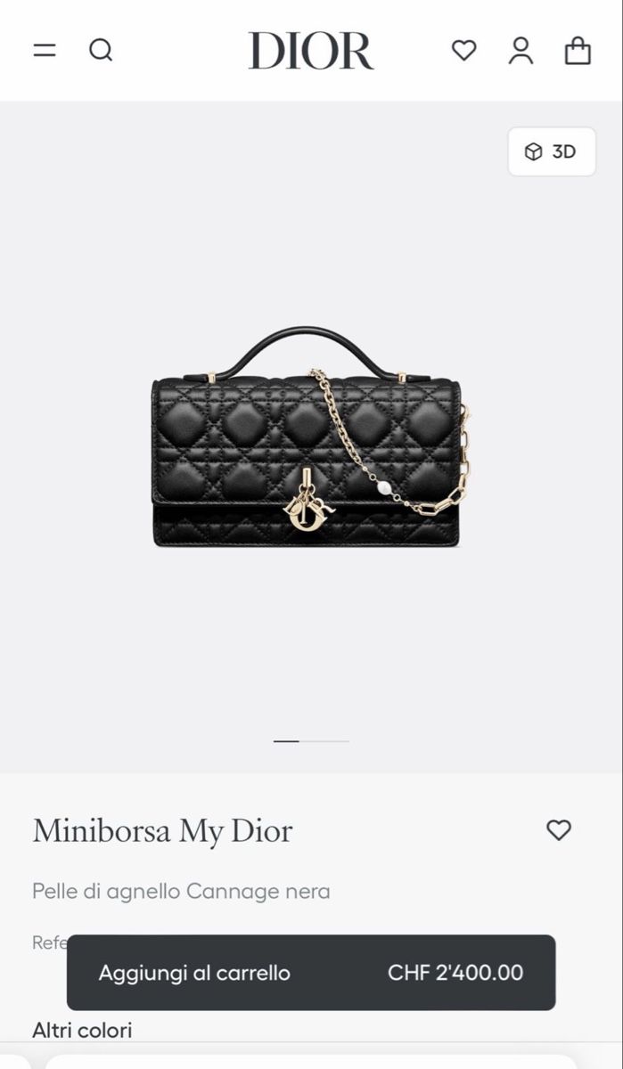 Dior Taschen: Dior Bag – Gebraucht aus Luzern von cla_68rb