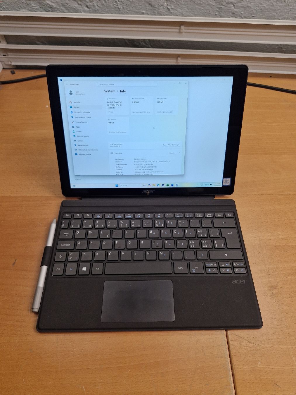 Acer Notebook: Tablet Laptop 2in1 | Acer Switch Touch | Pen | Office 2024 – Usato da Adliswil venduto da SaveElektro