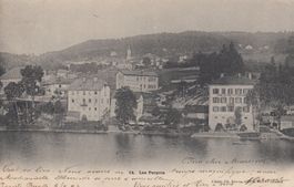 Les Pargots   NE  et Hôtel du Pont    en 1904