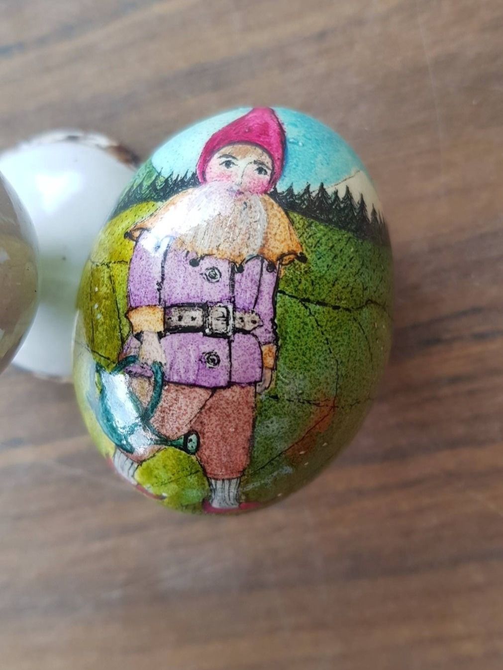 Statuette: Osterei Künstler Zwerg – Usato da Mörschwil venduto da antiksalon 5