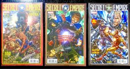 Secret Empire Nr. 1-3 von 6.  Marvel/Panini
