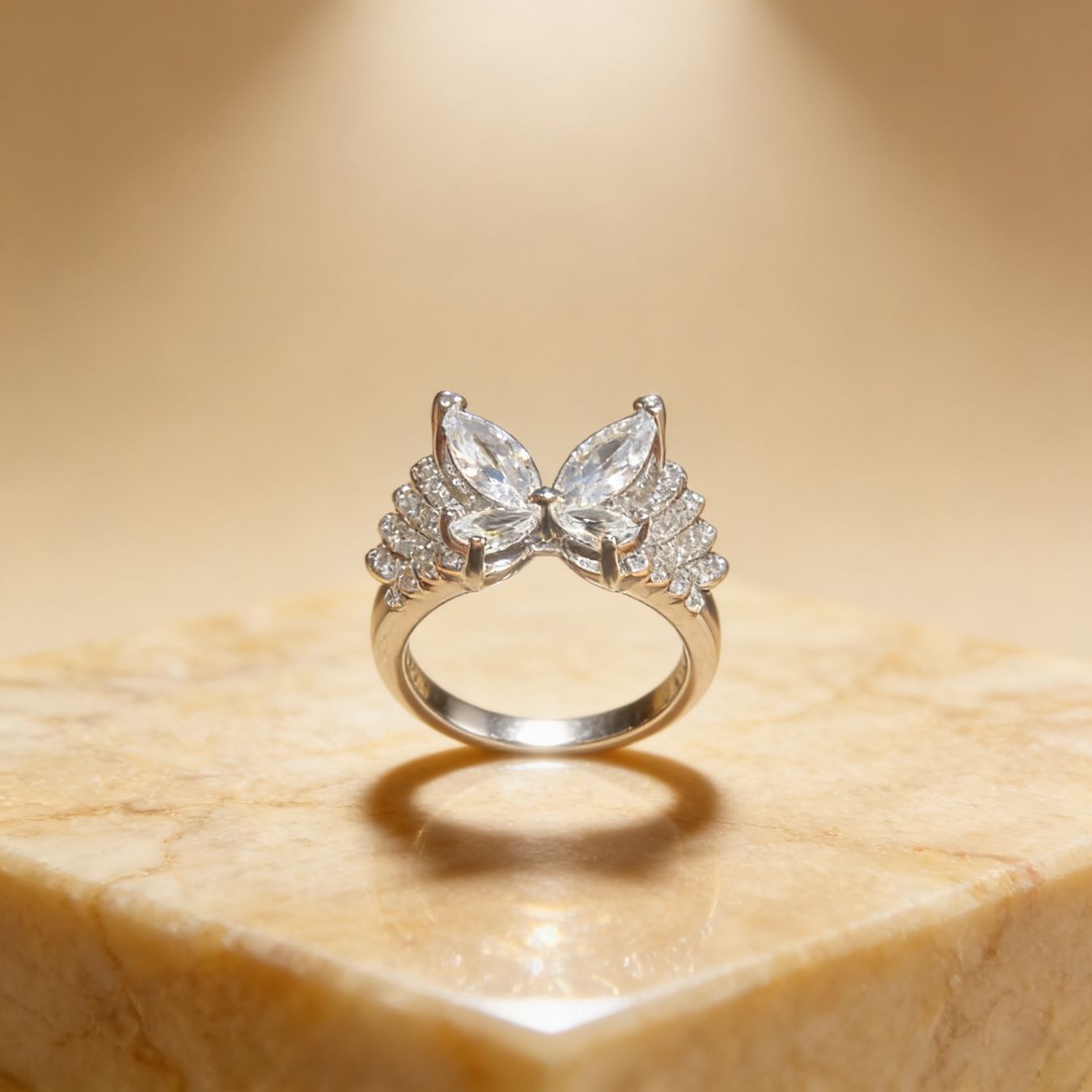 Anelli: Bague Papillon Féerique – Nuovo e nell'imballaggio originale da St-Maurice venduto da Sandrinette123