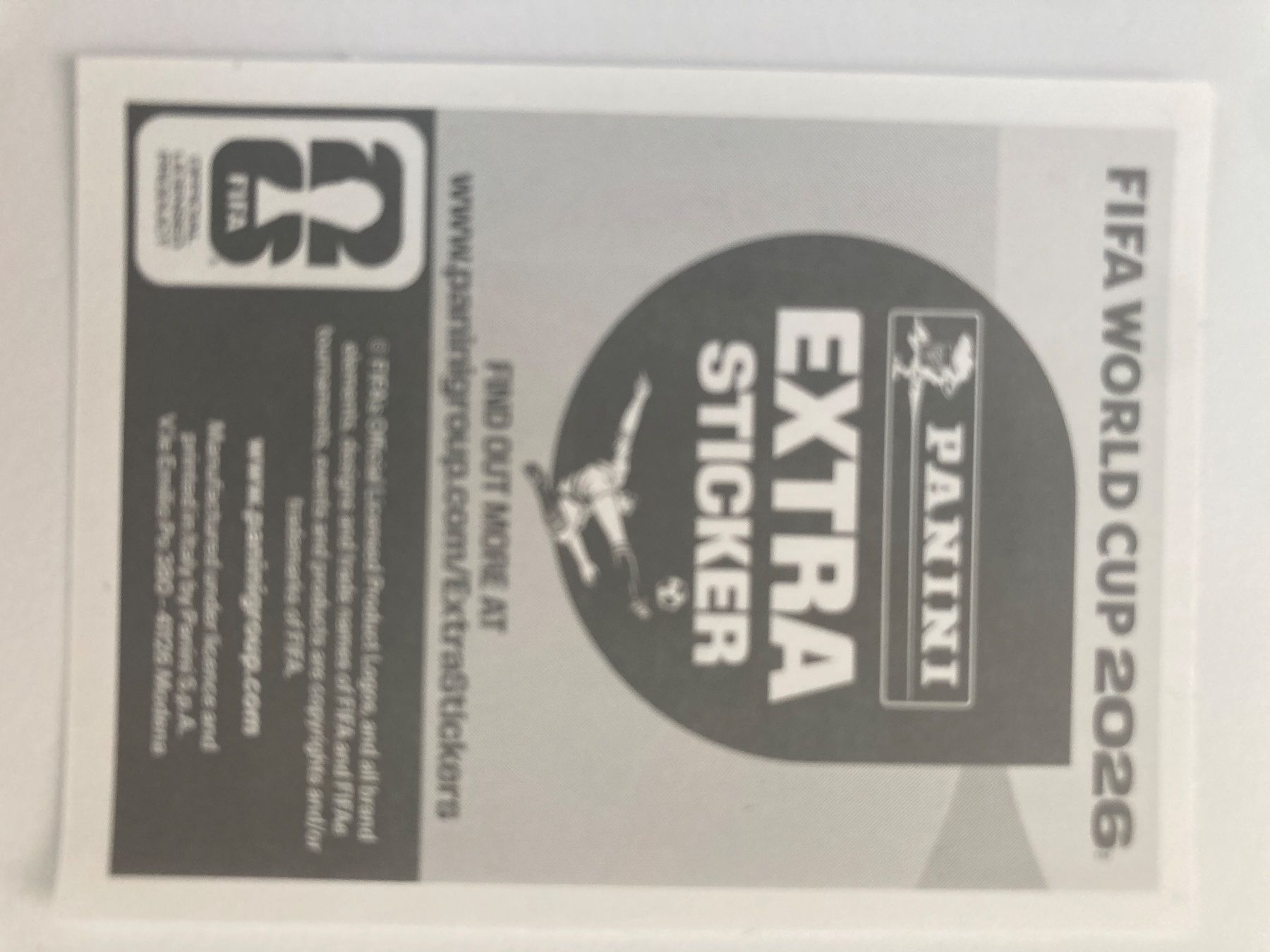 Panini Cartes à collectionner: Panini Fifa 2026 extra sticker – D'occasion à Olten par chr1gl 1