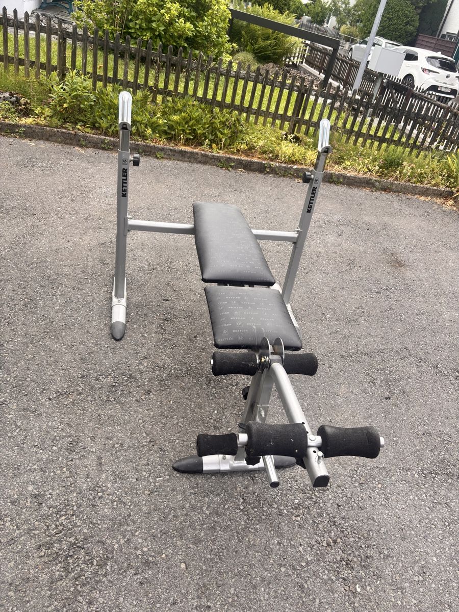 Kettler Hometrainer: Hantelbank – Usato da Mollis venduto da mabu1993