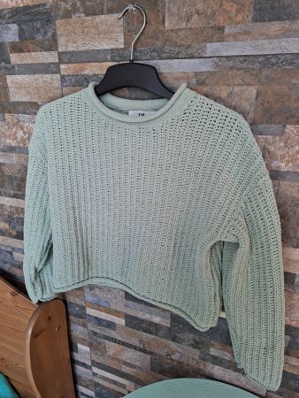 Pullover C&A mintgrün Grösse 140cm