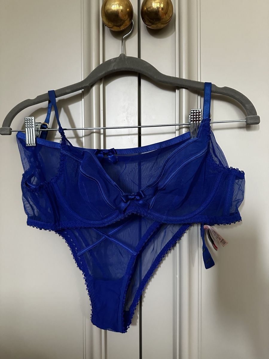Altra biancheria intima: Blue Lingerie Set EU 70D, transparent & elegant – Usato da Zürich venduto da kas_g26m 2
