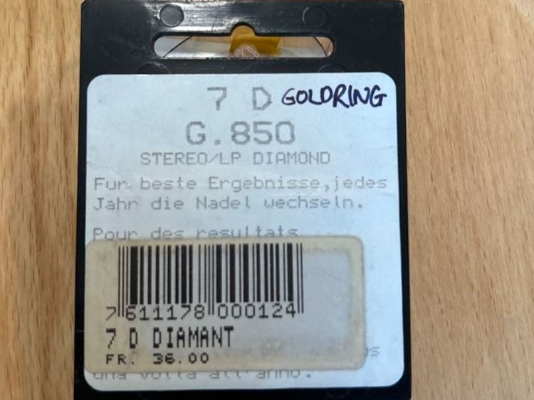 Giradischi: Goldring G-850 Nadel – Nuovo (secondo la descrizione) da Bottmingen venduto da LuckyLuke2008 3