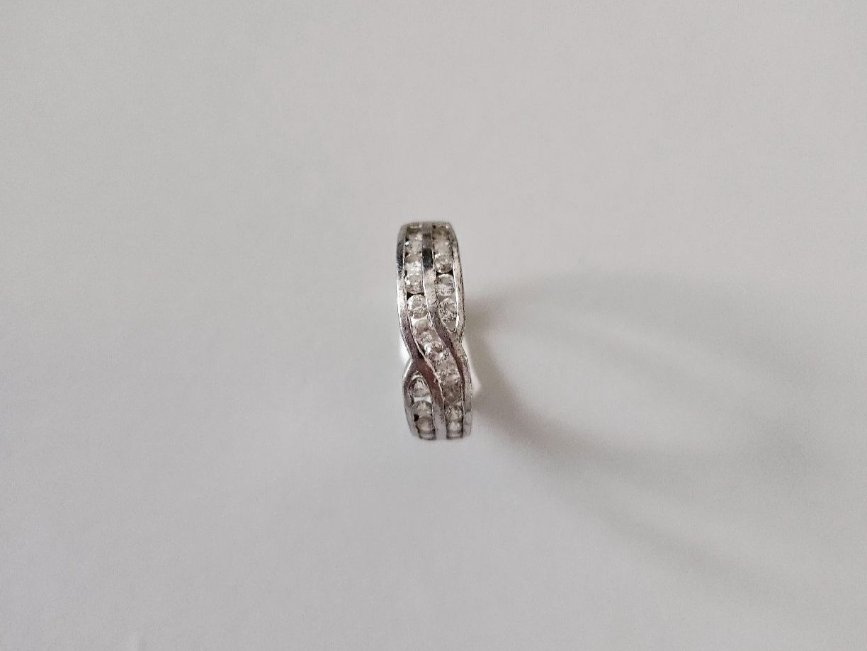 Anelli: Silberring 925 mit Zirkonia, Grösse 50 – Usato da Urdorf venduto da Colina 7