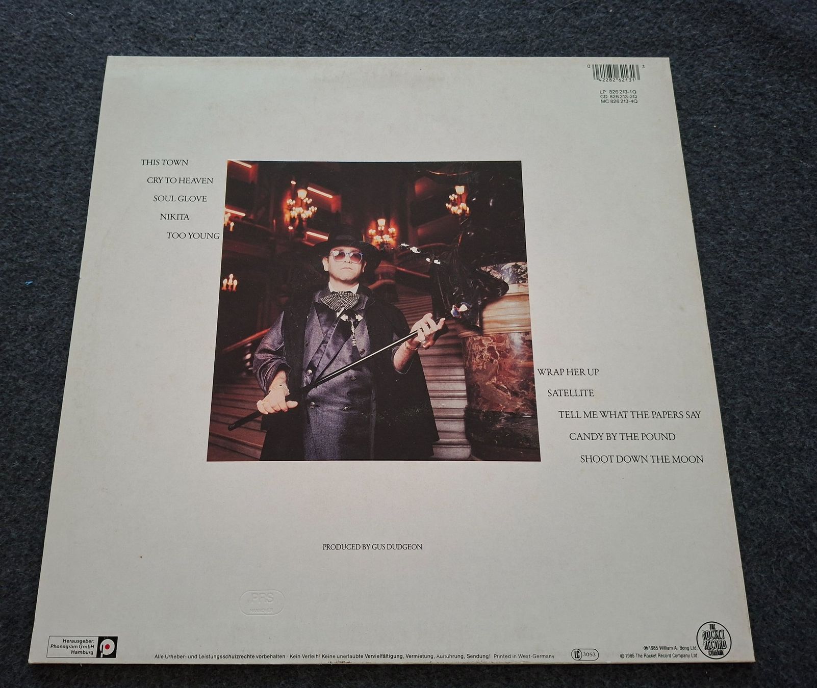 Dischi in vinile: Elton John, Ice on Fire, LP – Usato da Merenschwand venduto da lea61 1