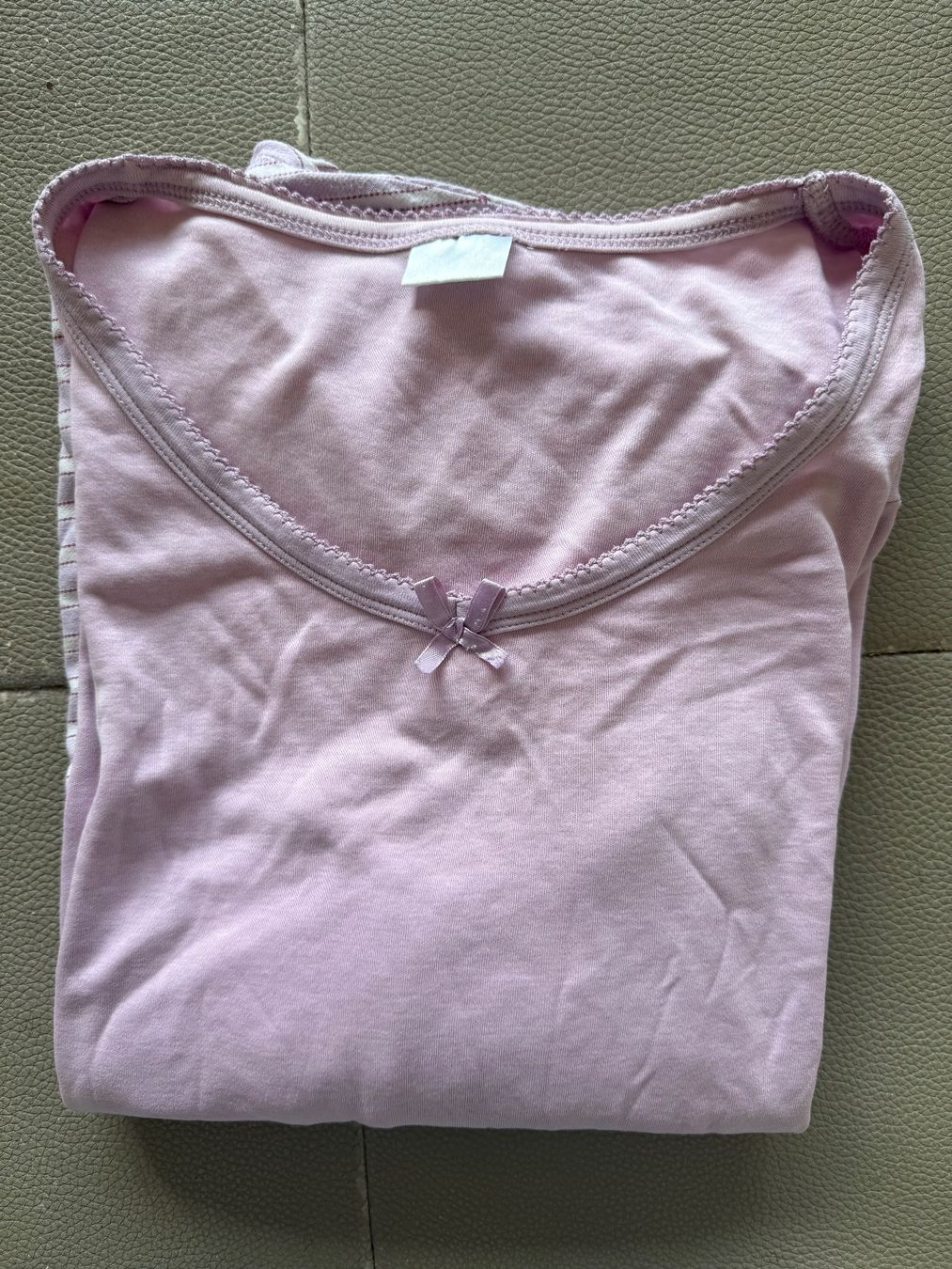 Negligees & Pigiami: Damen Pyjama, rosa-gestreift, Grösse 44/46 – Usato da Affoltern am Albis venduto da Rinale 5