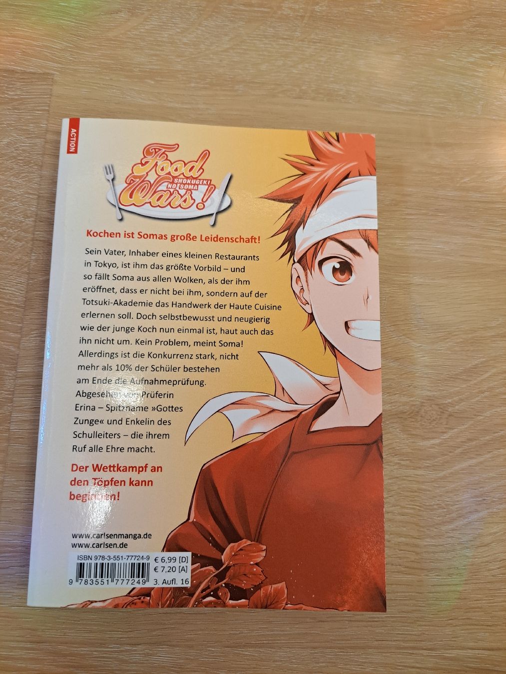Fumetti: Manga Food Wars Band 1  – Usato da Chur venduto da Jasmin.bsh 1