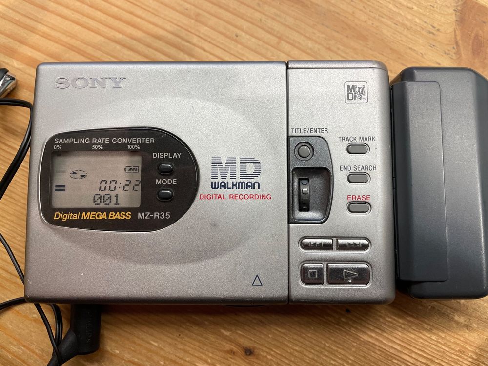 Sony MZR35, Portable minidisc recorder/player Kaufen auf Ricardo