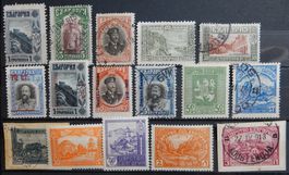 Bulgarien ex. Kat. 100-118 */gest. 1915/17