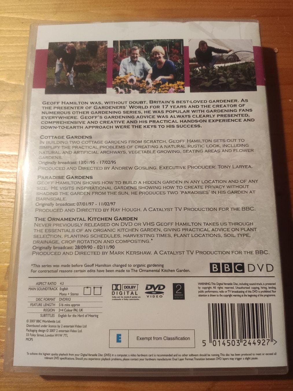 Tutti i DVDs: The Geoff Hamilton Collection - BBC (3DVDs) – Usato da Oberembrach venduto da giu_7ksd 1