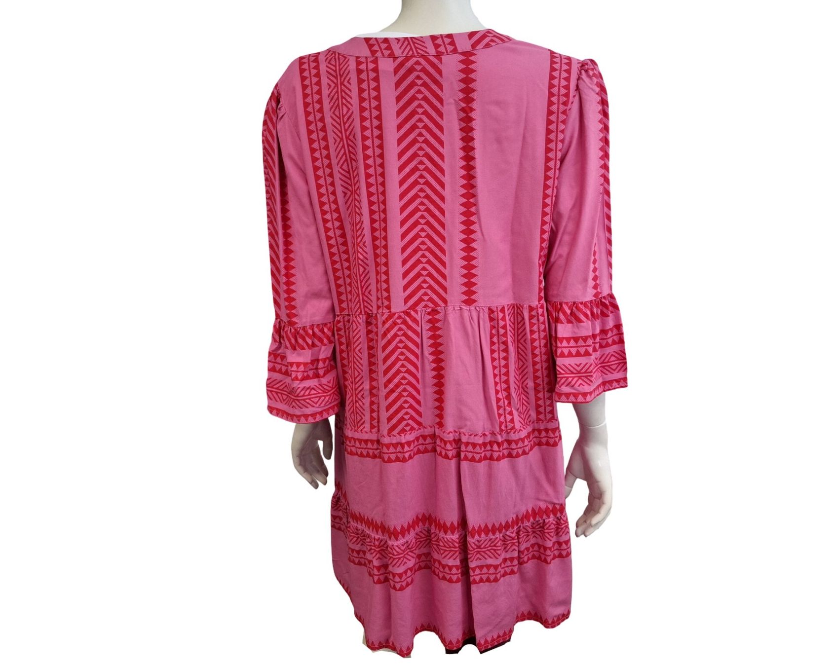 Vestiti: RAINBOW Leichtes Kleid rot-pink Gr. 42 – Usato da Wil SG venduto da Restwert_Wil 2