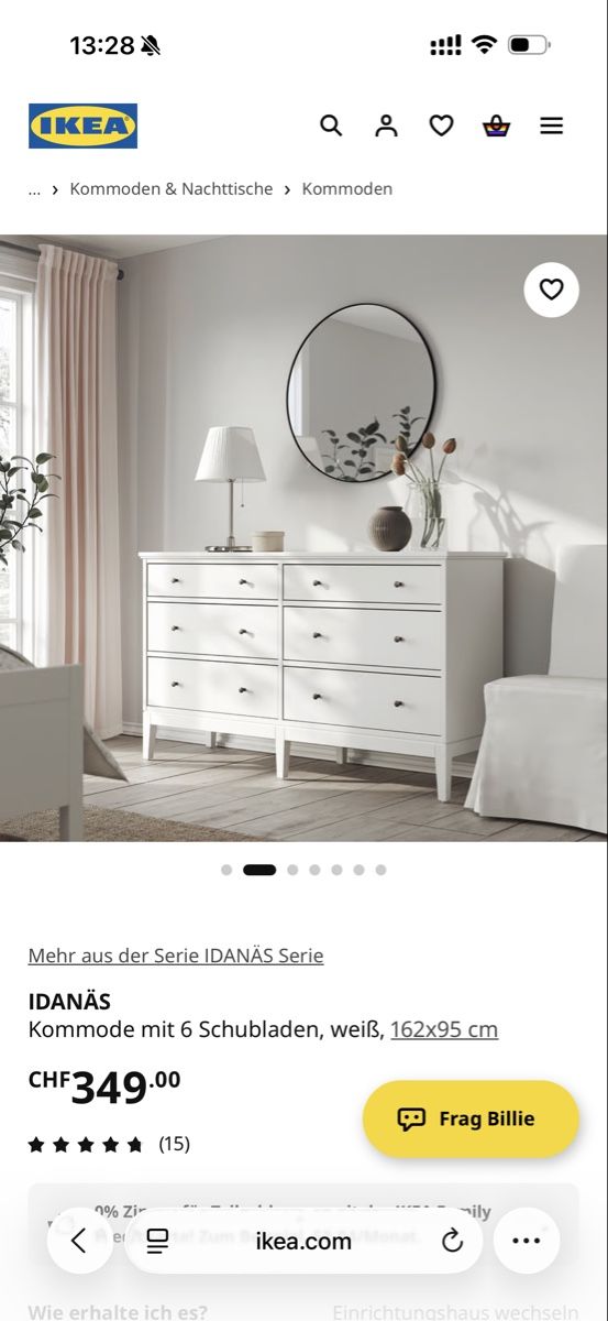 Ikea Cassettiere: IKEA IDANÄS  Kommode neuwertig Top – Nuovo (secondo la descrizione) da Wettingen venduto da rog_fhz5 7