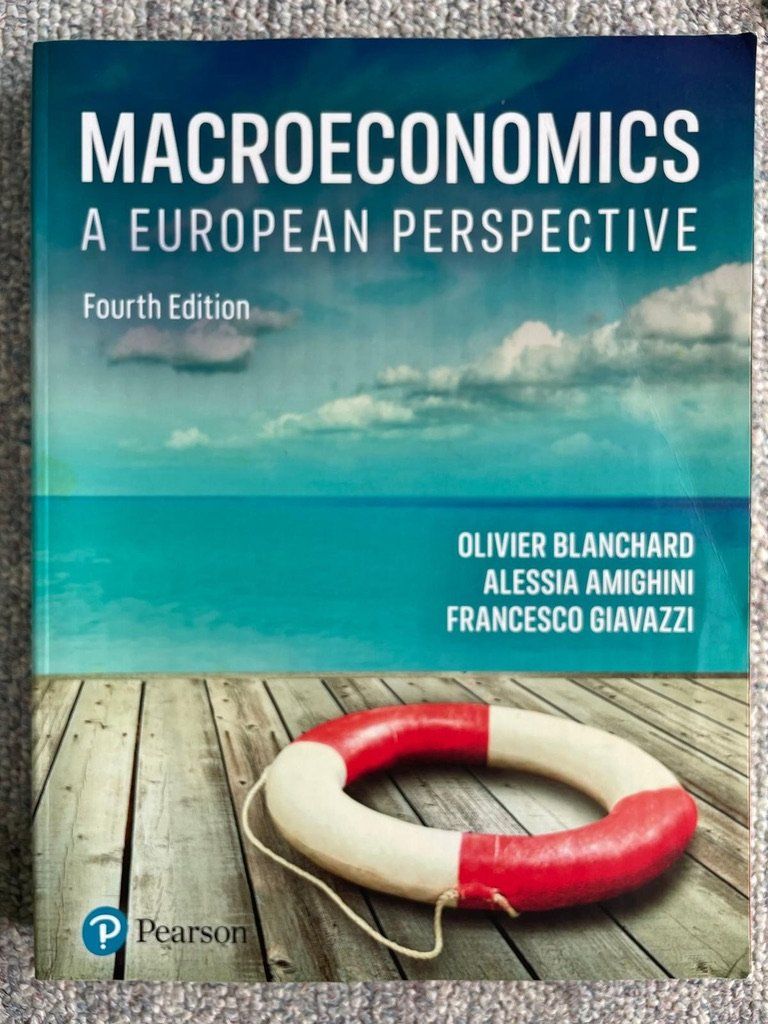 Bücher: MACROECONOMICS A EUROPEAN PERSPECTIVE Fourth Edition – Gebraucht aus Arlesheim von cyr_nl9g