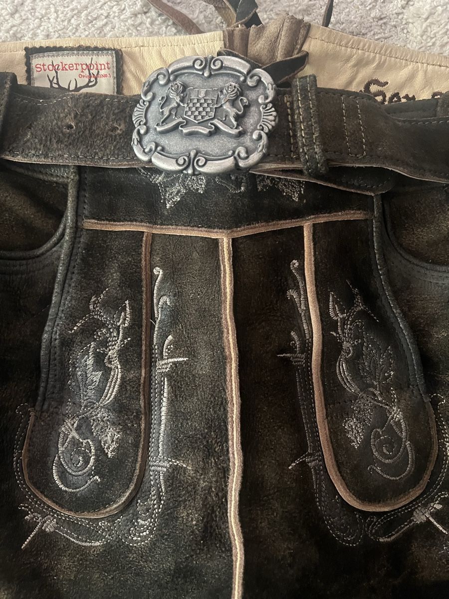 Hosen: Stockerpoint Trachten Lederhose Grösse 46 – Neu (gemäss Beschreibung) aus Biel/Bienne von GDH1 1