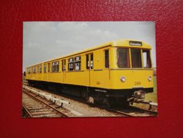 AK Bahn Berlin U-Bahn Triebwagen DLS