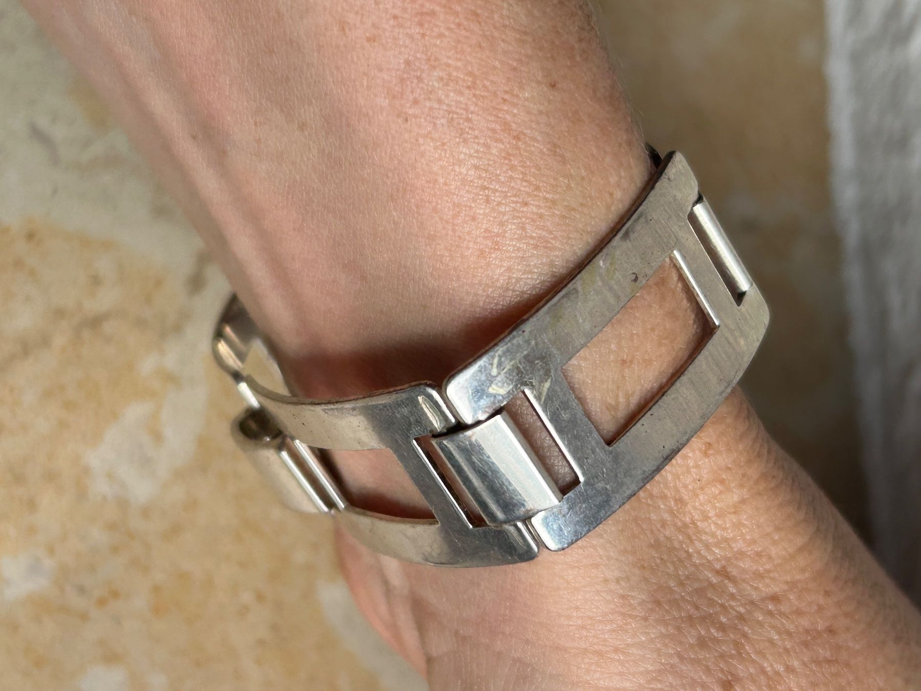 Bracelets: Armband silbern Vintage Design. 18.5cm – D'occasion à Laufen par Bellavitaboom 1