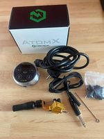 Tattoo / PMU Maschine Set mit Critical AtomX Netzteil