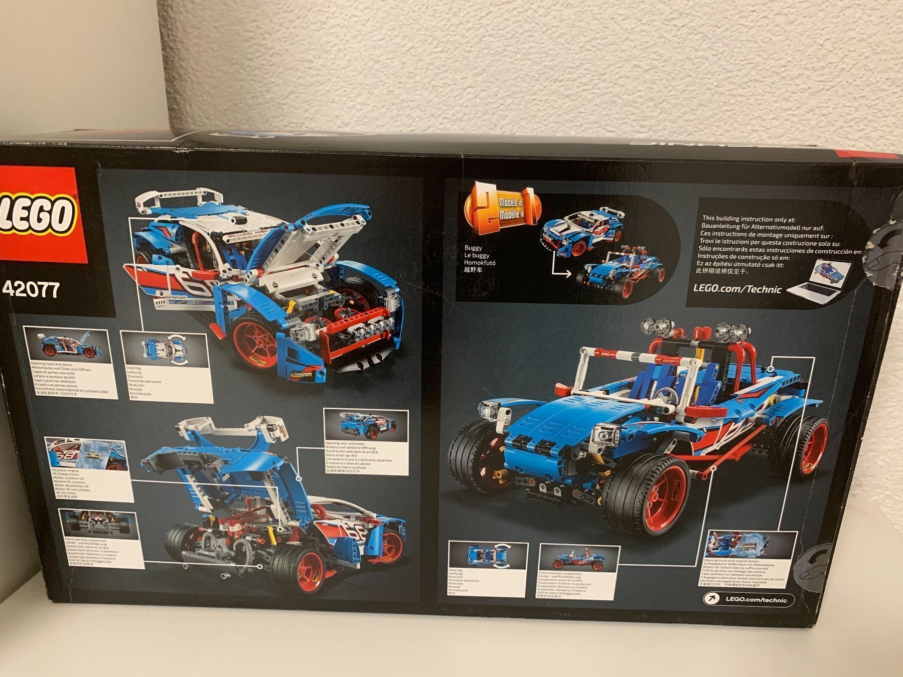 Giochi: Grosser Lego Technic Rallye Rennwagen – Nuovo e nell'imballaggio originale da Wegenstetten venduto da Sportcrispy 4